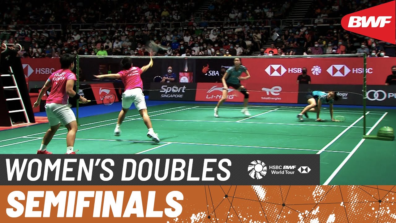 Singapore Open 2022 | Rahayu/Ramadhanti (INA) vs. Paewsampran/Supajirakul (THA) | SF