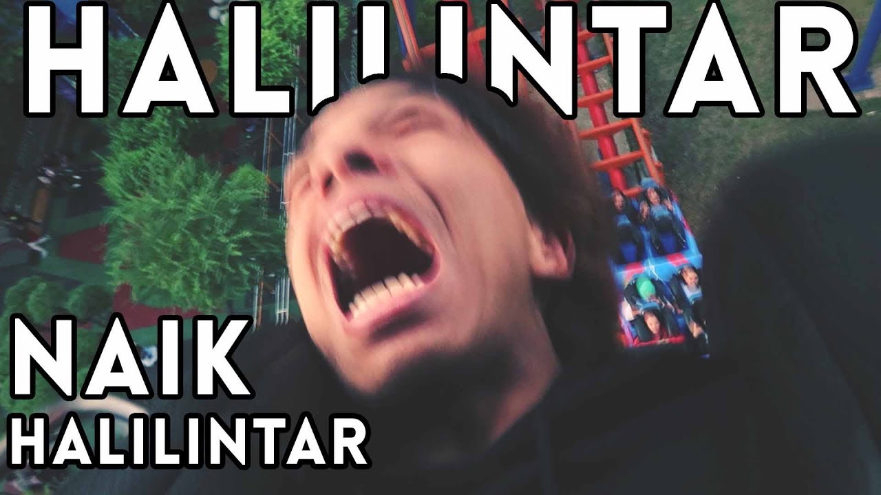 REACTION Naik HALILINTAR... Kamera Matiiii naik Roller Coaster!!