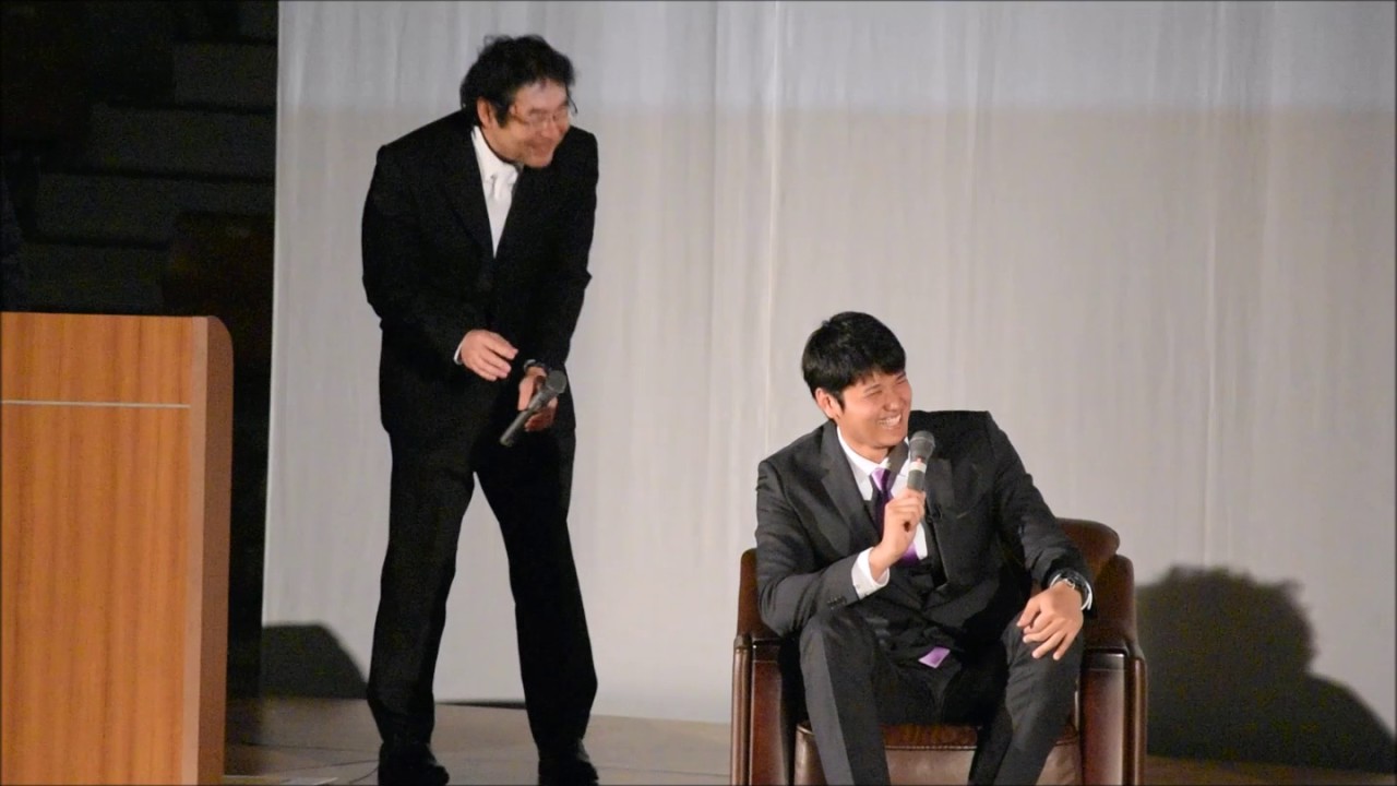 2016/12/22 花巻東高校創立60周年　大谷翔平選手トークショー
