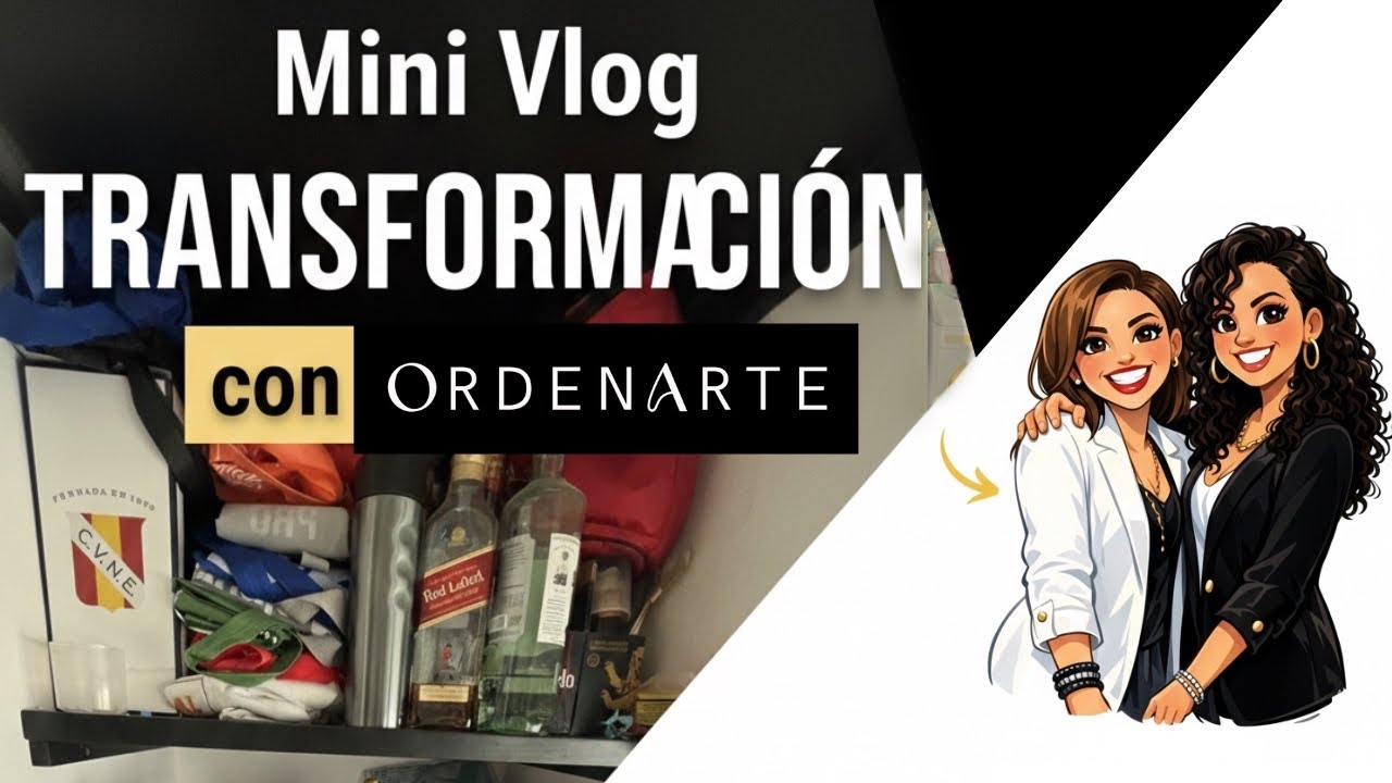 Transformación de un espacio de guardado en un área ordenada y funcional.