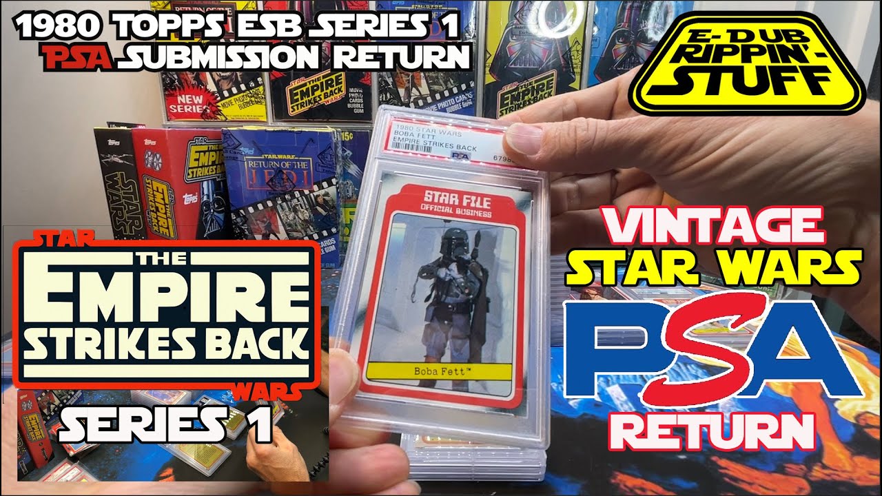 BIG Star Wars PSA Return of 1980 Empire Strikes Back Series 1