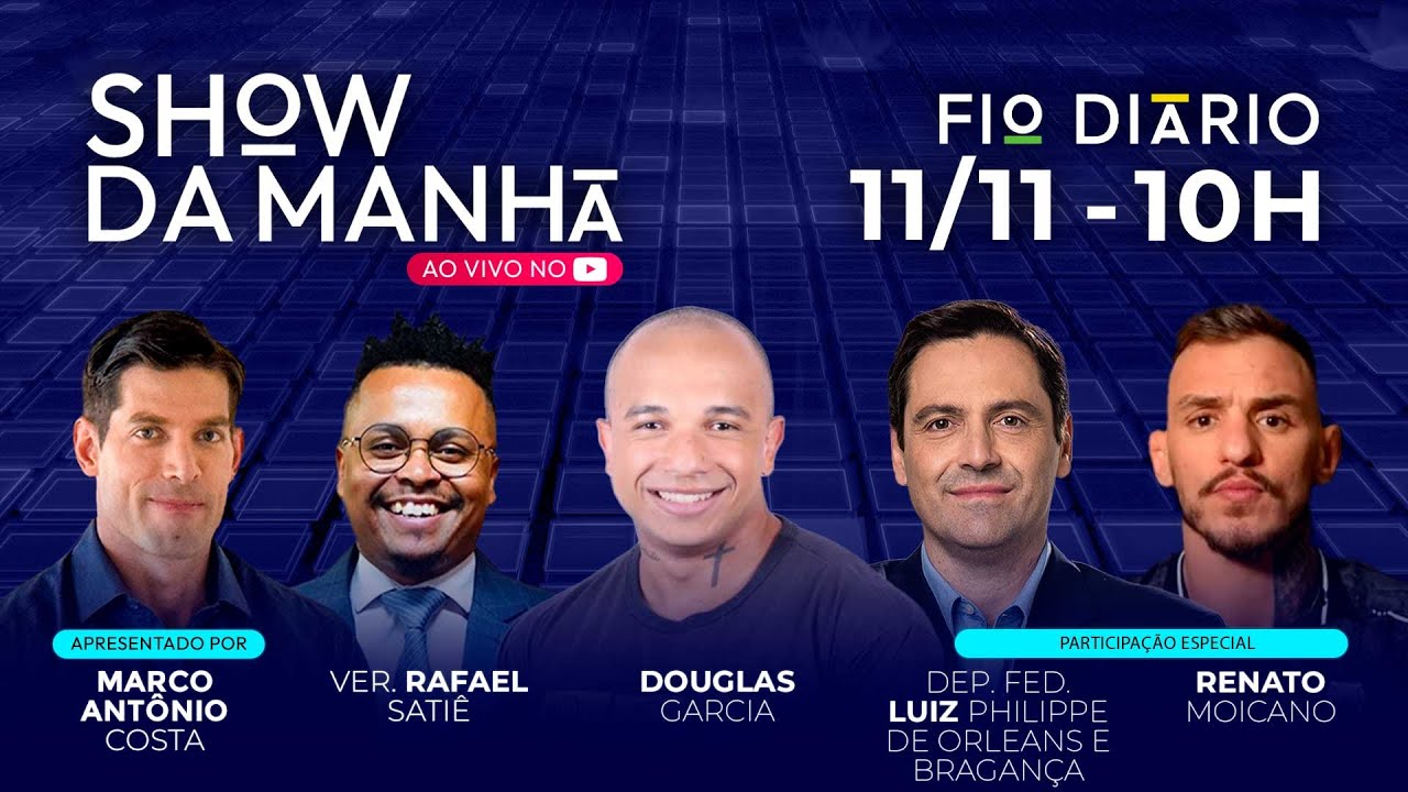 SHOW DA MANH&Atilde; - COP-30: CALOR, COMIDA CARA E CONFUS&Atilde;O&nbsp;-&nbsp;11/11/2025