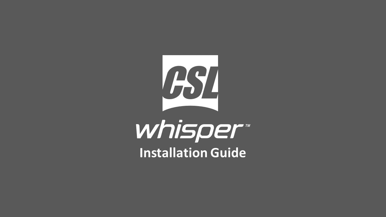CSL Whisper 1/2