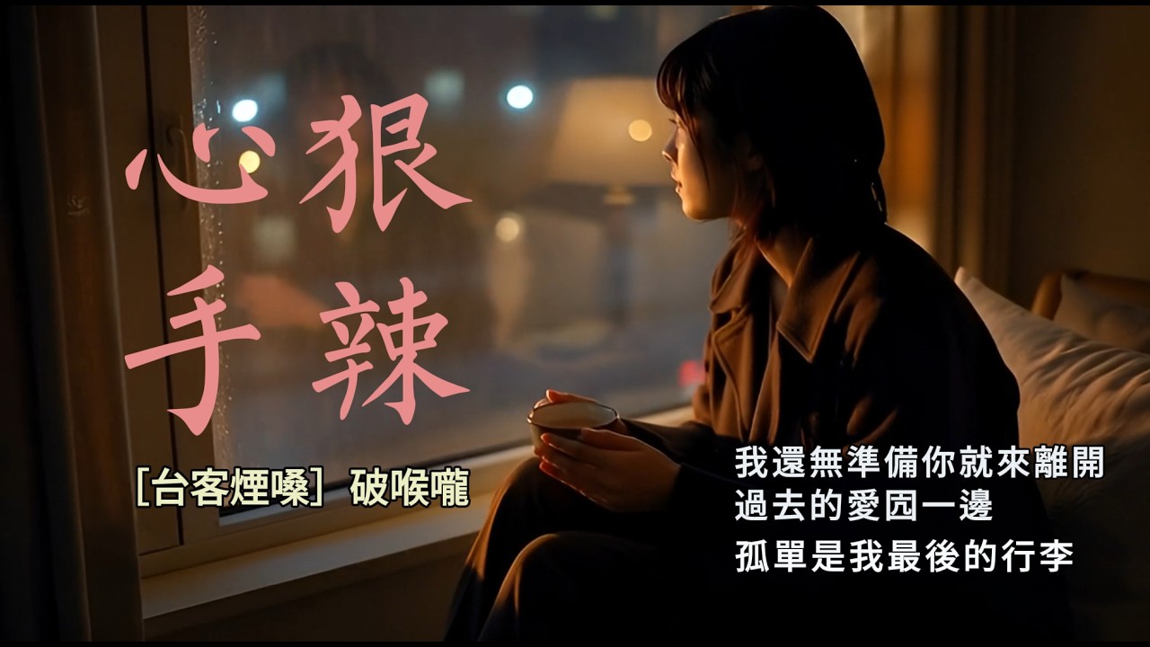 心狠手辣 (江蕙) ［台客煙嗓］破喉嚨ai  聰明的人也會糊塗 付出真情 換無快樂