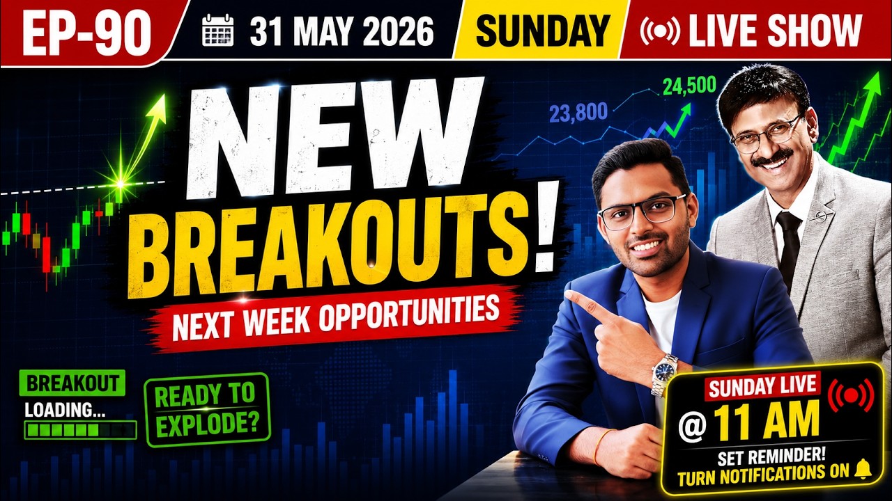 Kaunse Stocks Breakout denge agle hafte? | Live Strategy Session | Ep. 90 | Rohit Tated