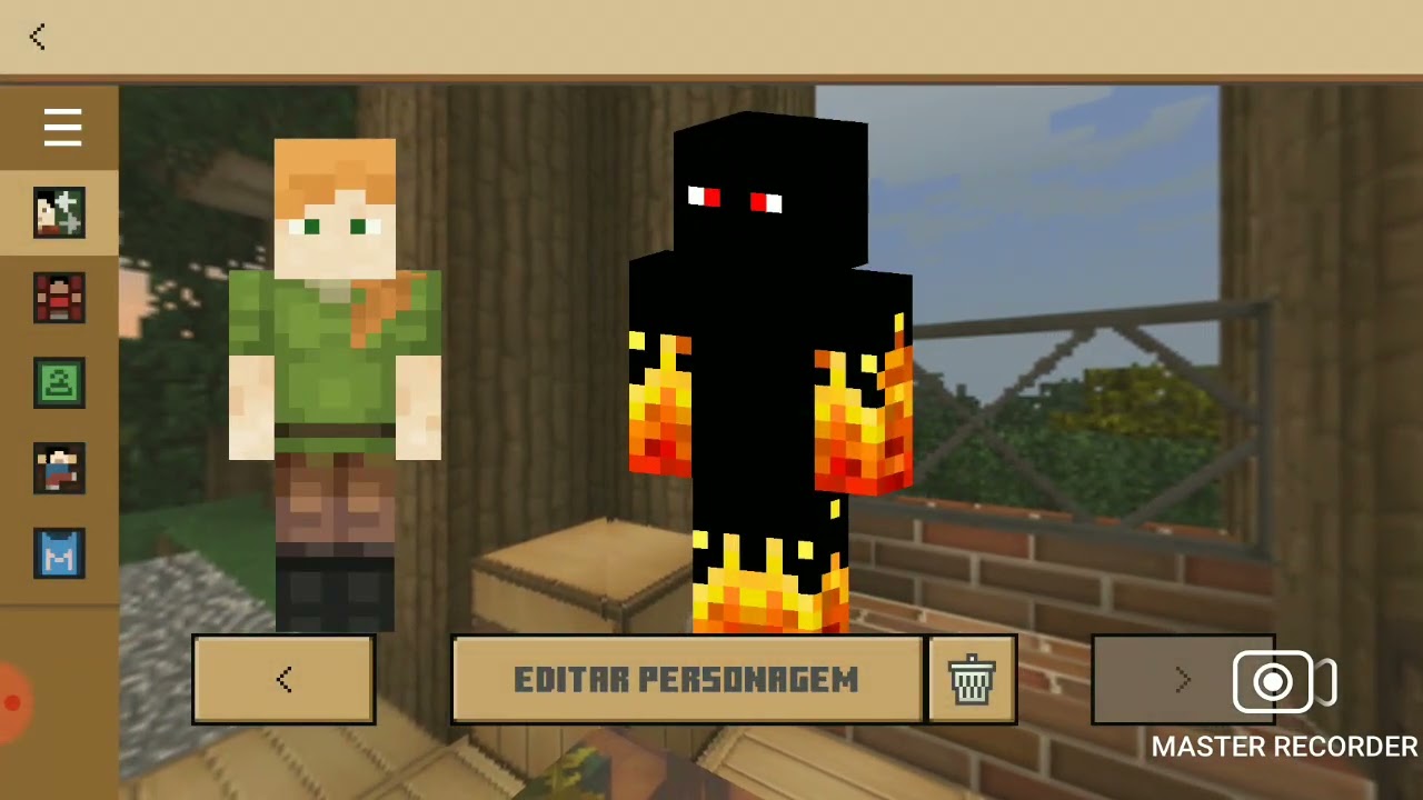 Como conseguir a skin do Athos no crafting and building