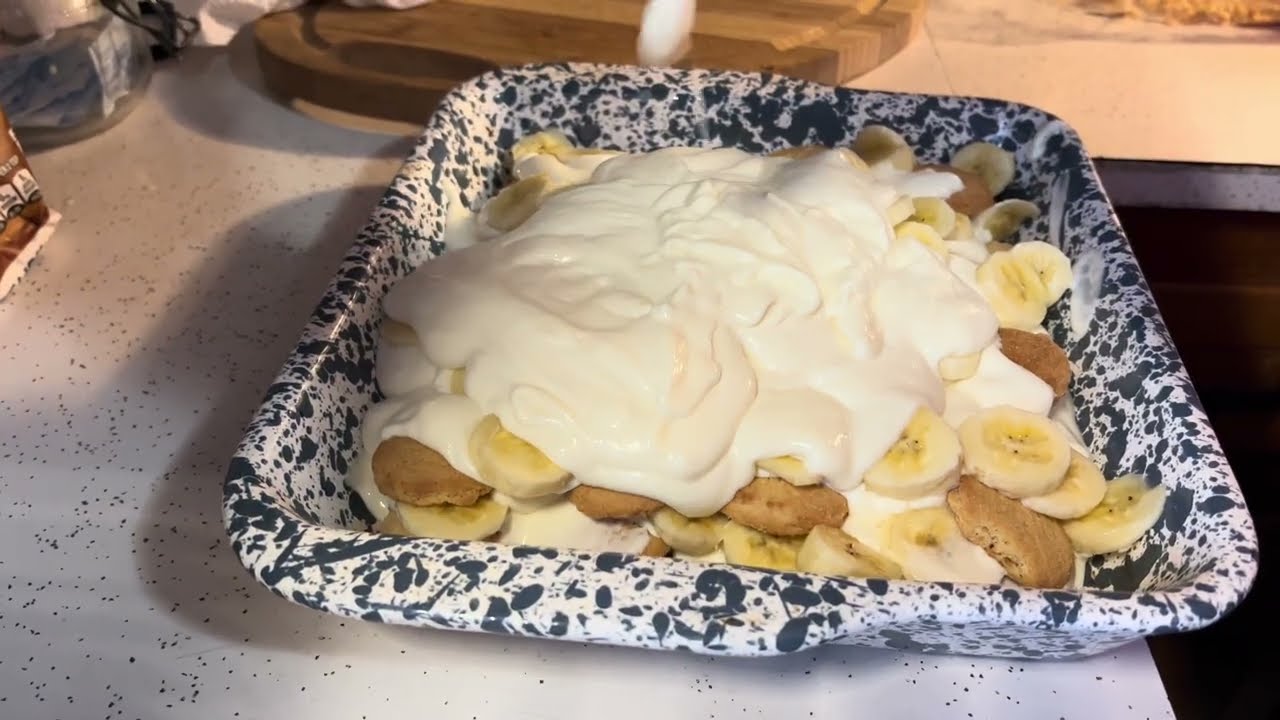 Banana Pudding Homemade (Nanner Pudding) Round 2