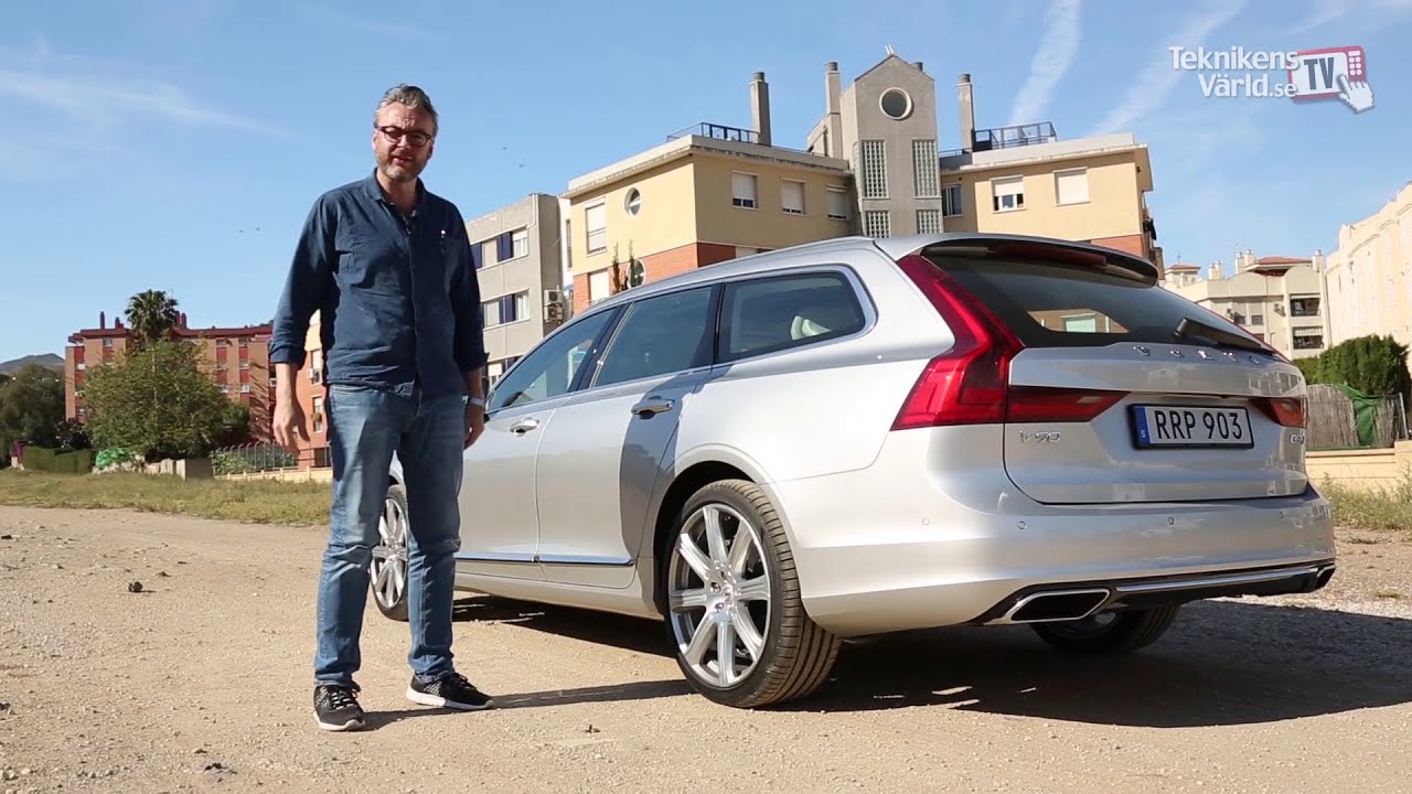 Volvo V90 test drive (Swedish)