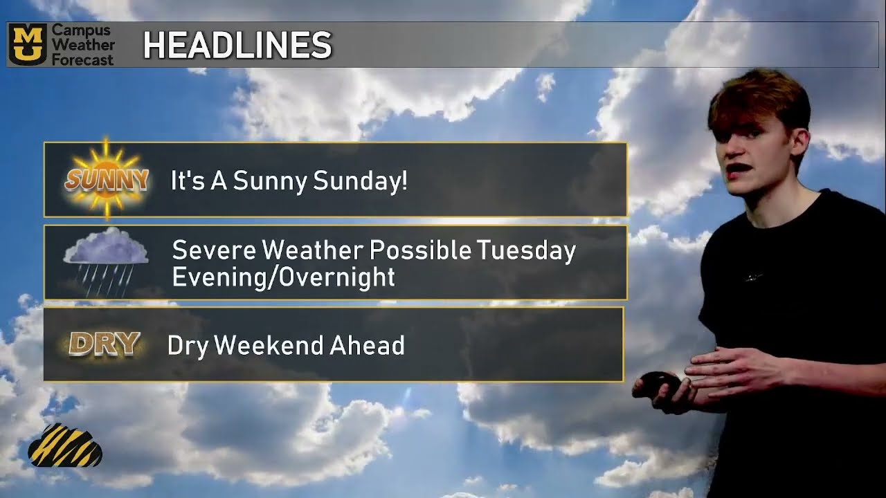 Campus Weather Forecast - March 8th, 2026
