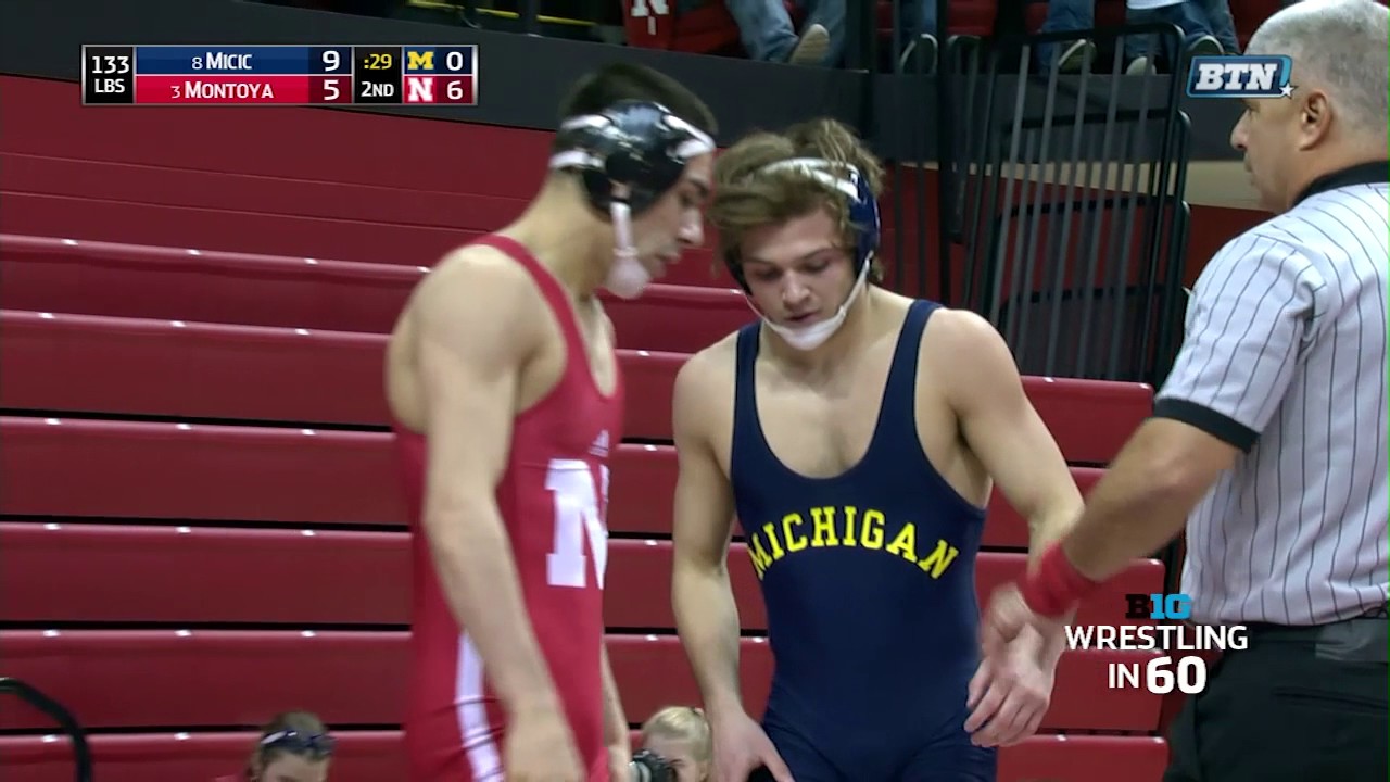 Wrestling in 60: 133 Pounds - Micic vs. Montoya