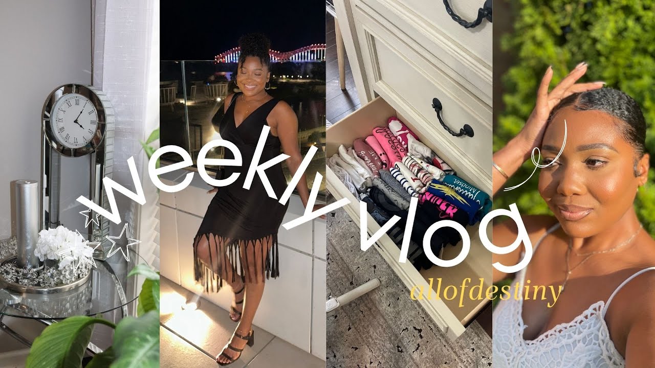 Weekly Vlog: Car Troubles, Decluttering Motivation, Amazon Finds, Rooftop Night & Gym Grand Opening