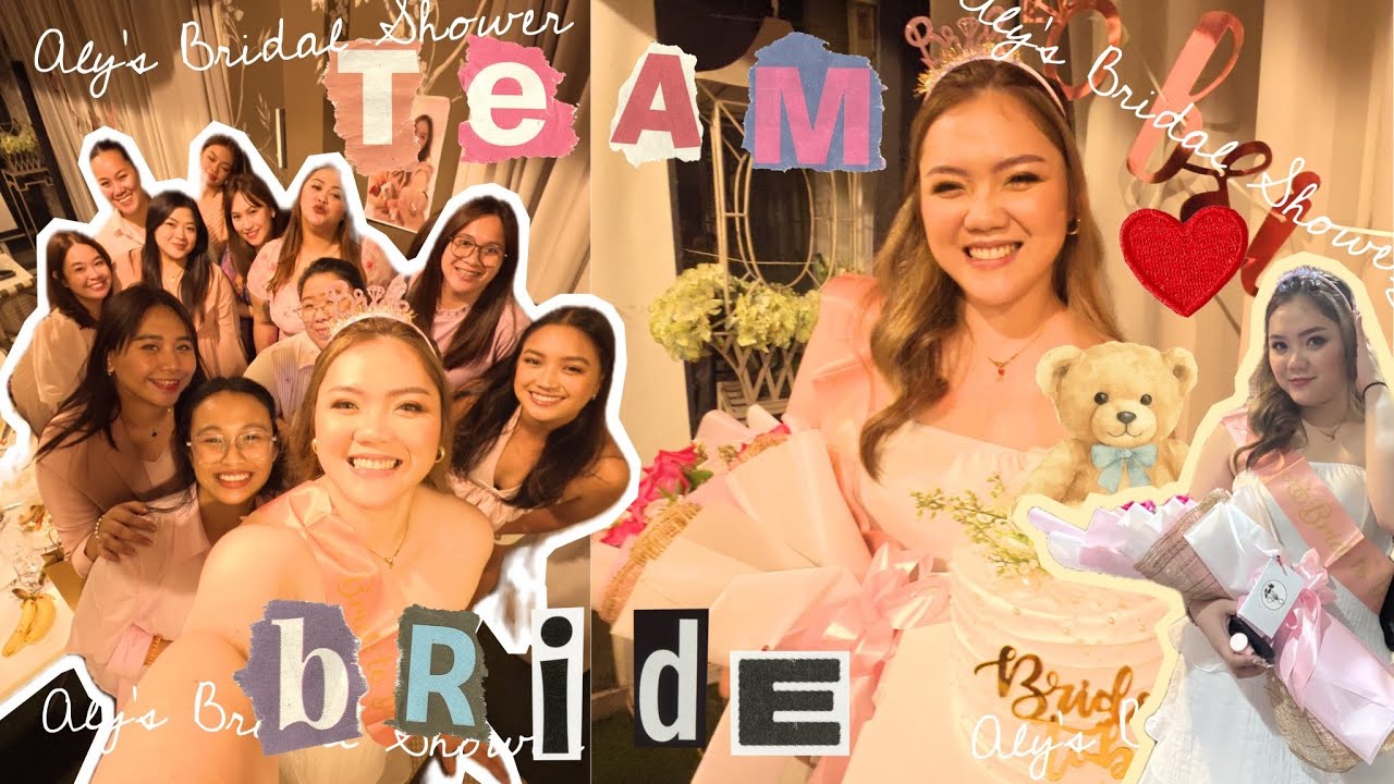 Alyza’s Bridal Shower! 👰🏻‍♀️🤍 (vlogging with #djiaction5pro ✨) | Gabby Bae