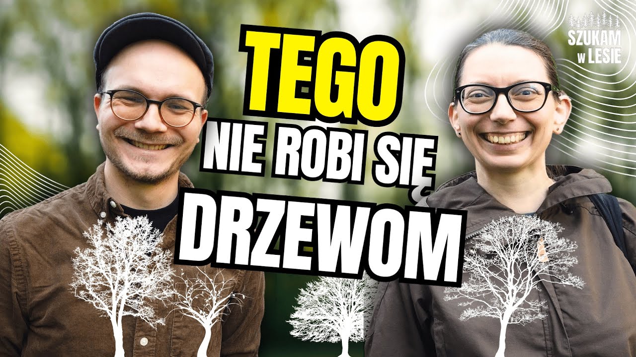 Jak DBAĆ o drzewa w MIEŚCIE? 🤔 Szukam w lesie z Julią Kończak 🌳