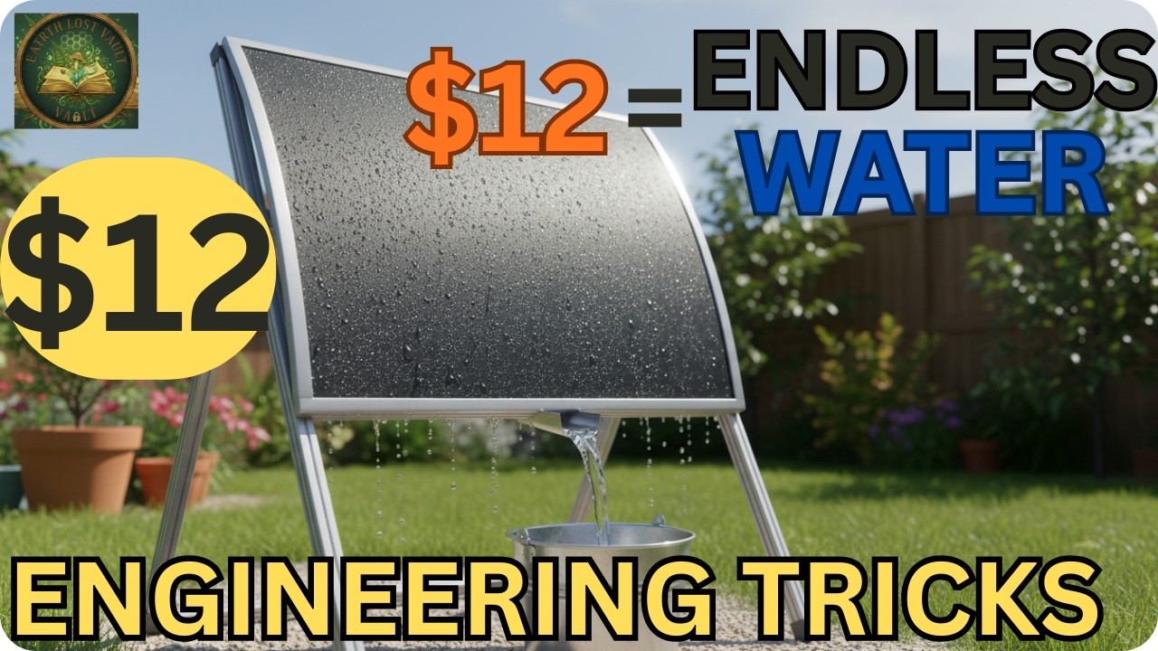 Infinite Water for $12 — The Forgotten Engineering Trick