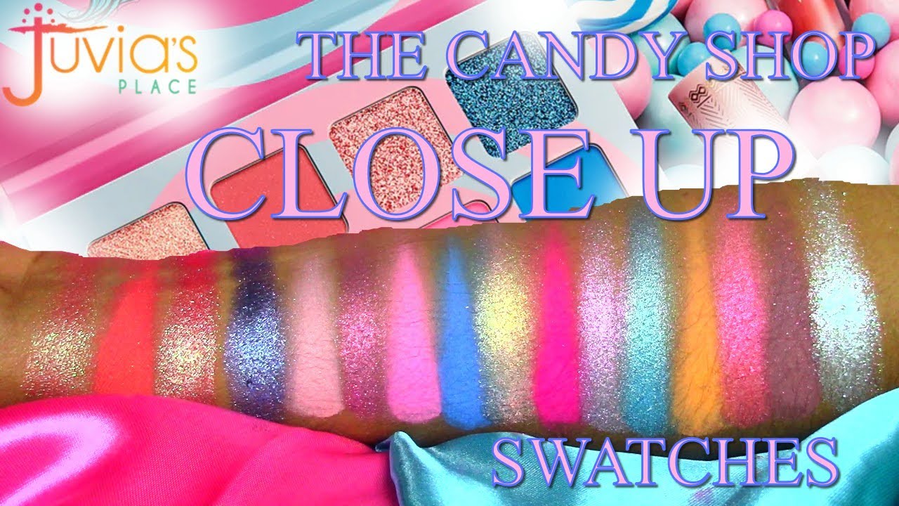 Juvia's Place l The Candy Shop l CLOSE UP Swatches l NelleDoingThings!