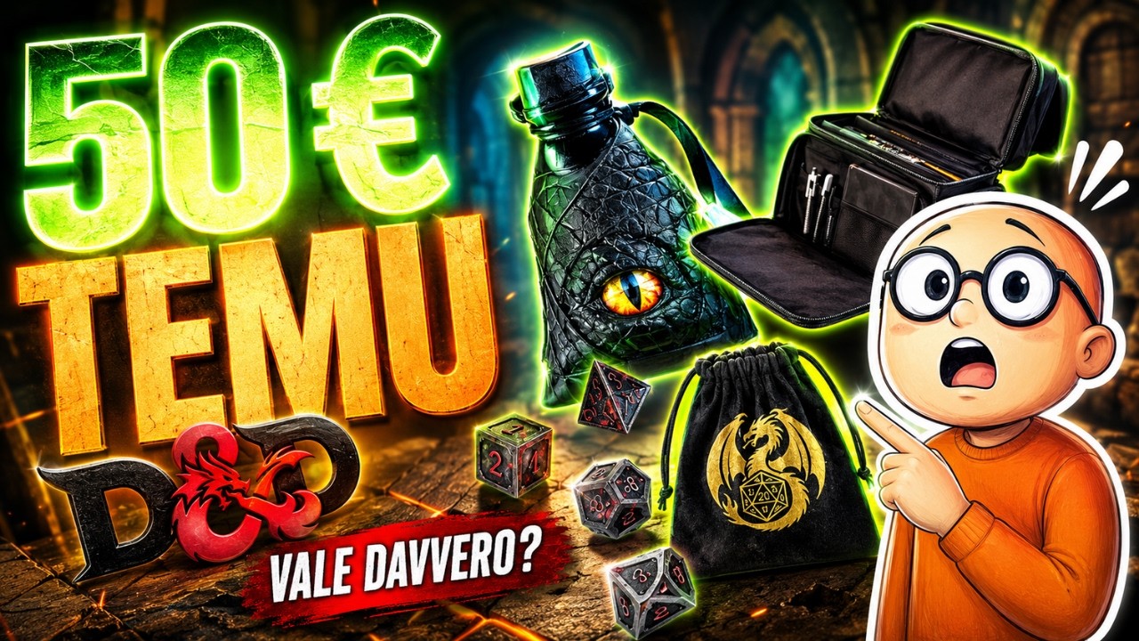 50&euro; su TEMU: ACQUISTI UTILI PER OGNI DM DI D&D!
