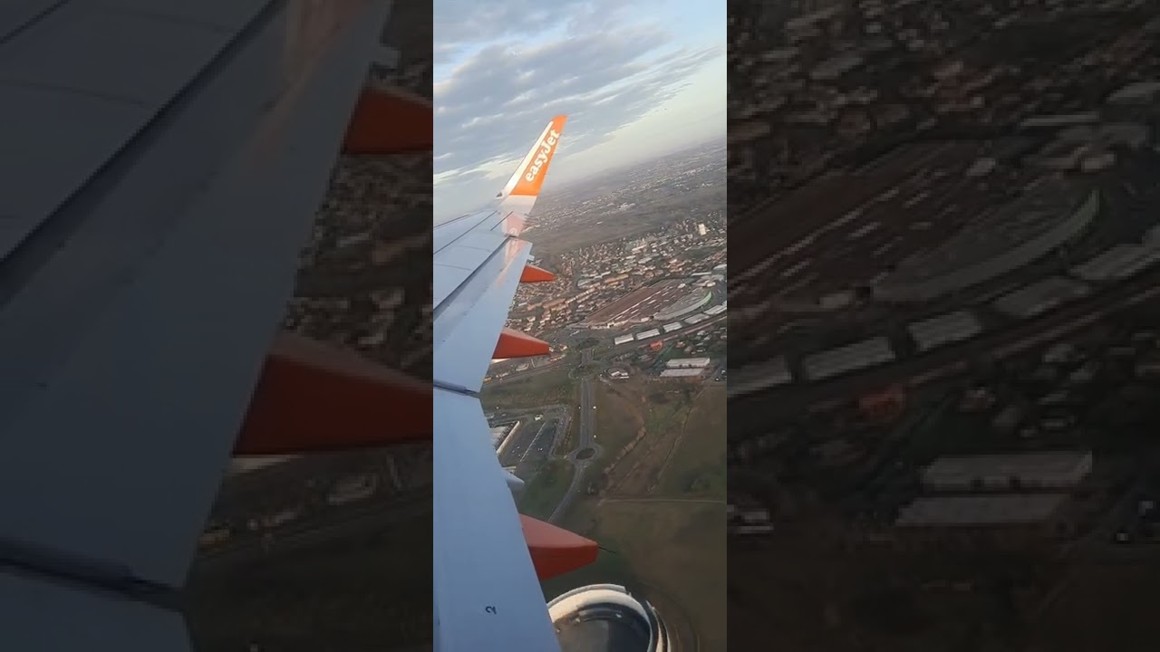 Take off at Toulouse airport