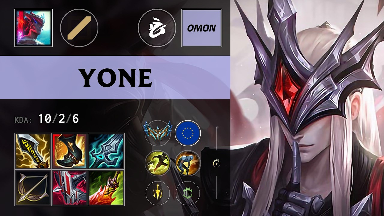 (GL OMON) Yone Mid vs Heimerdinger - EUW Challenger Patch 26.14