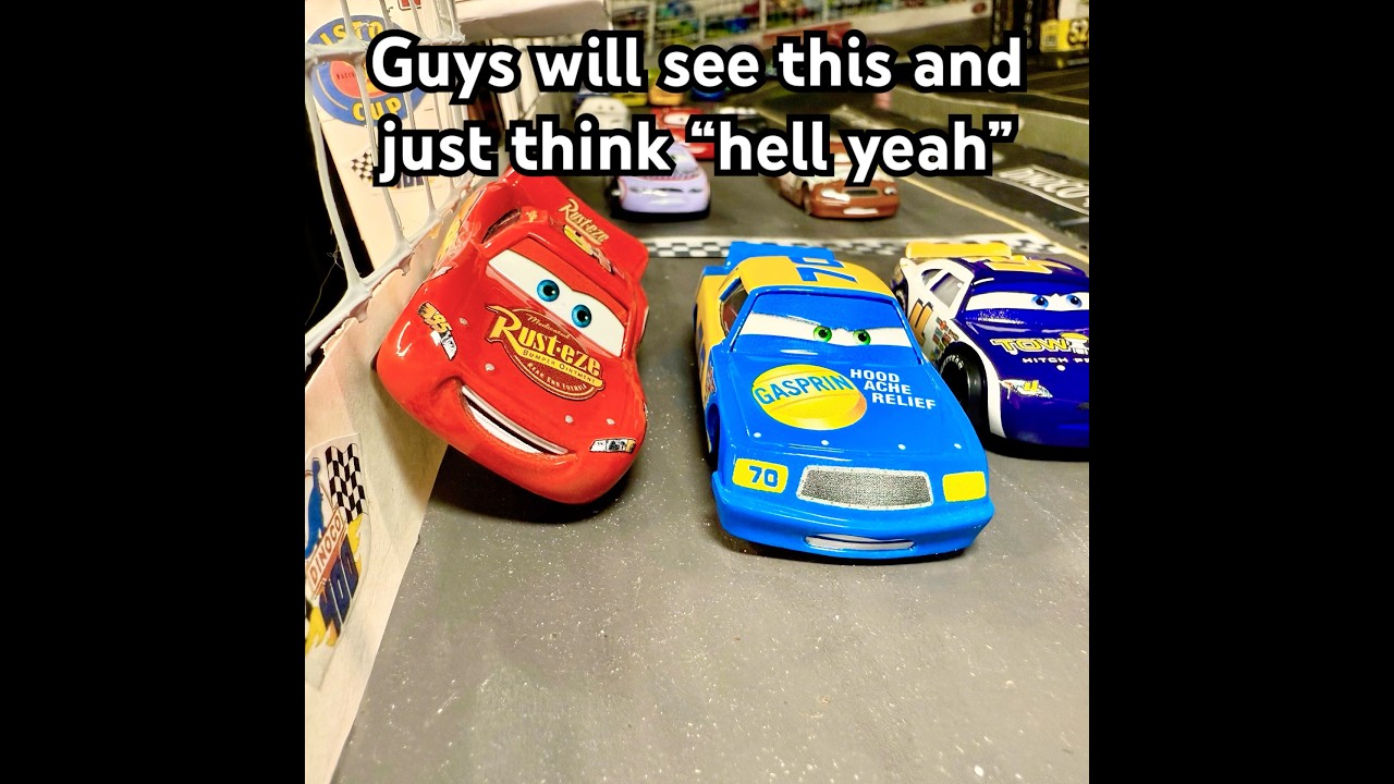 Disney Pixar Cars Diecast Layout - Motor Speedway of The South #diecastcars #disney #pixar #cars