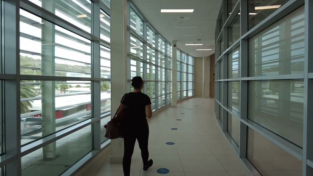 🇨🇼 Curaçao International Airport video (2022) - 4K
