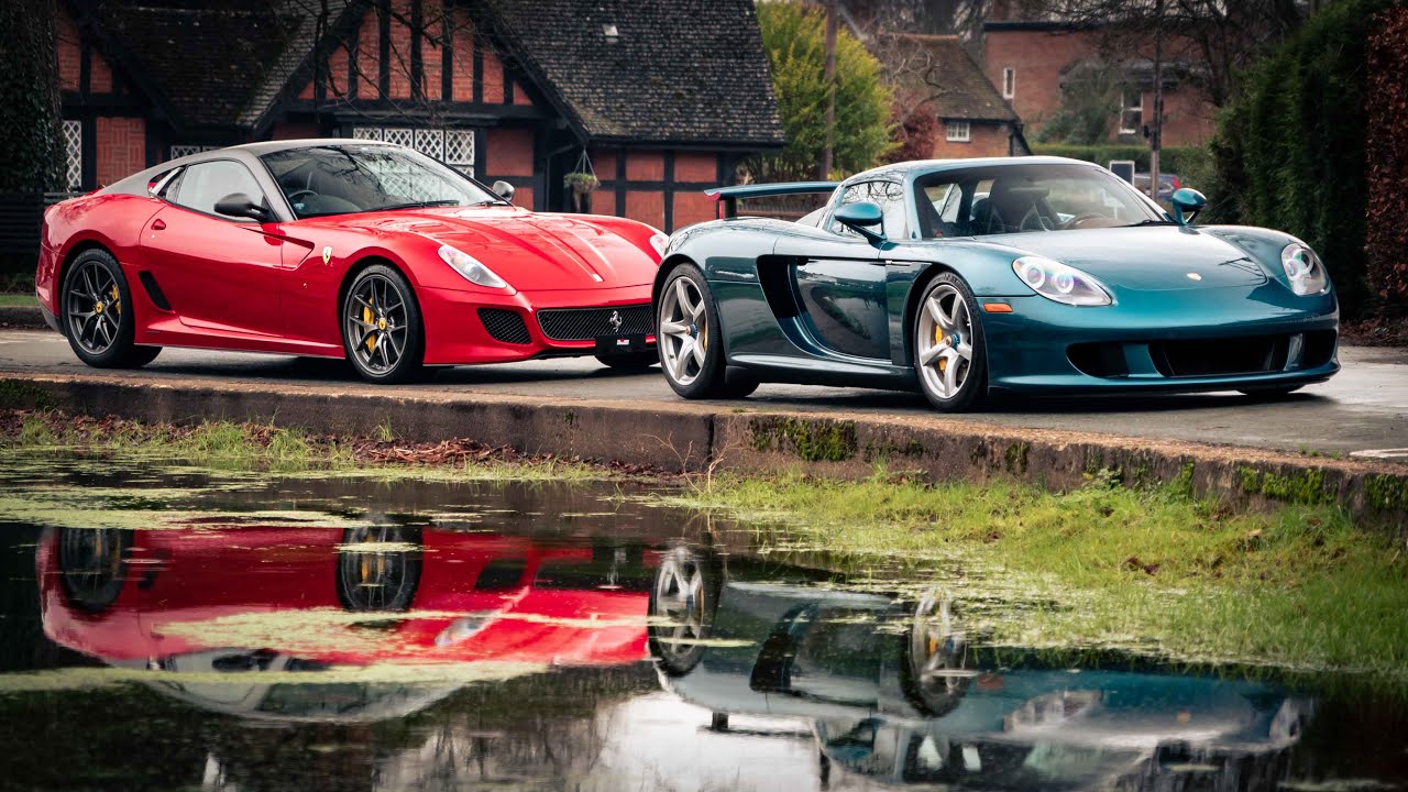 Ferrari 599 GTO vs Porsche Carrera GT, BEST Sounding Cars EVER?!