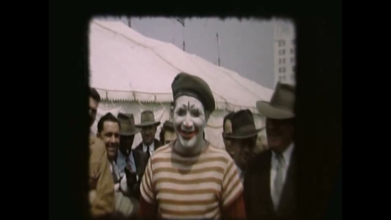 Red Skelton at Clyde Beatty Circus