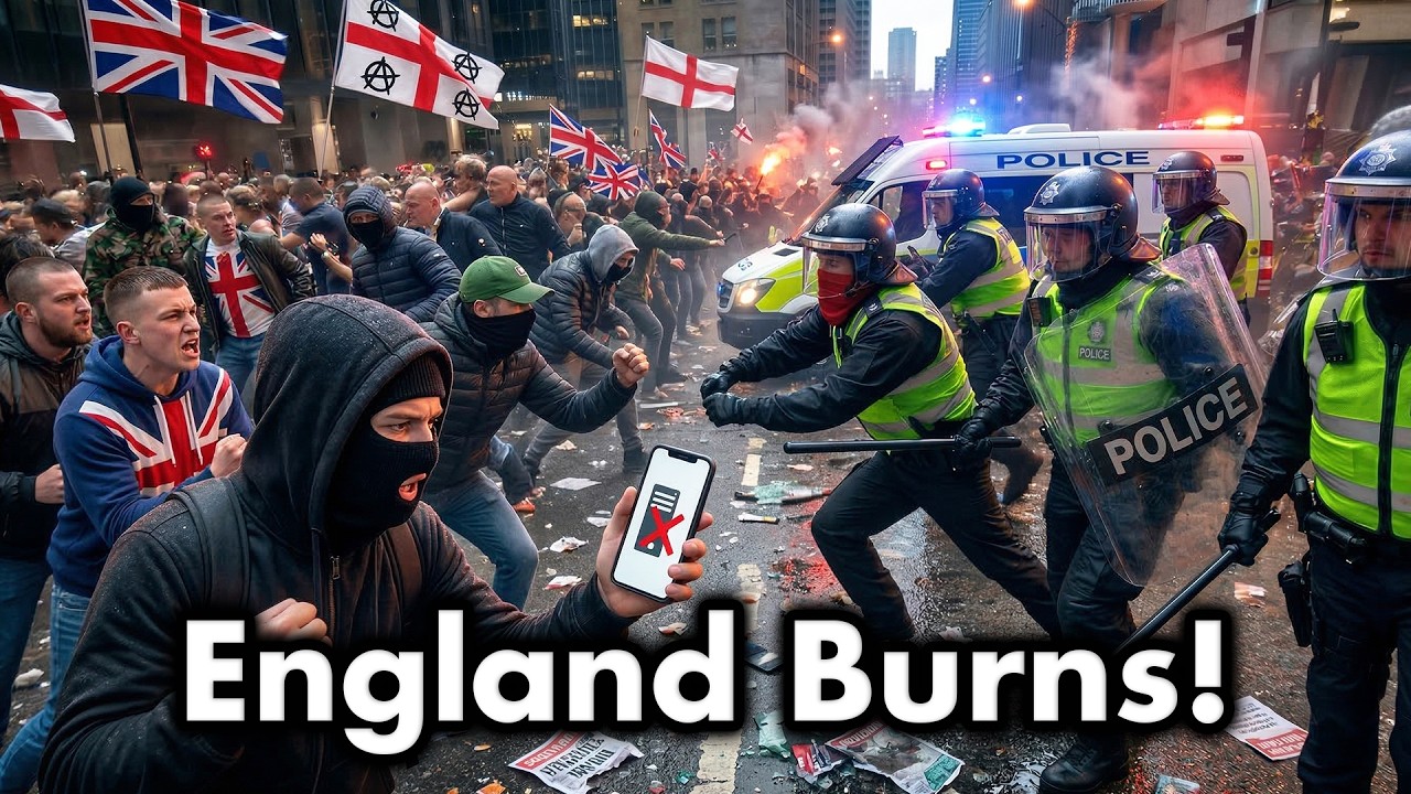 1 MIN AGO: Britain ERUPTS &mdash; &lsquo;Social Media&rsquo; BLOCKED Overnight? | News UK