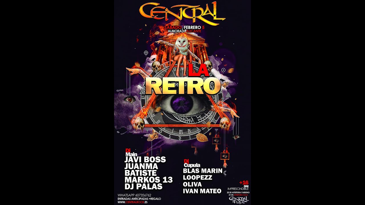 Sesi&oacute;n Dj Juanma - Central Rock Cd La Retro 2022