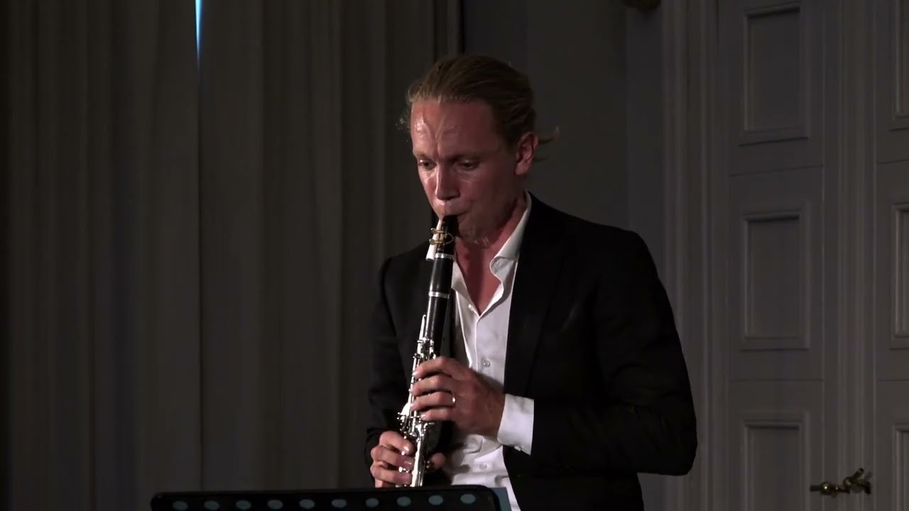J. S. Bach: Bourr&eacute;e anglaise fra Partita for solofl&oslash;jte, klarinet solo - Copenhagen Summer Festival