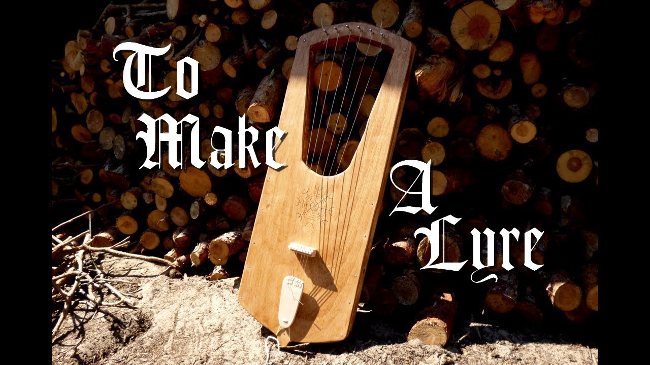 TO MAKE A LYRE | Homemade Musical Instrument