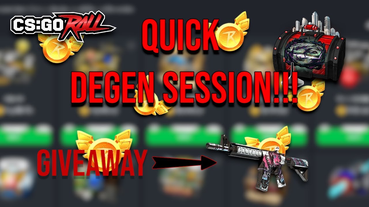 300$ DEGEN CSGOROLL SESSION!!! (GIVEAWAY!!!)
