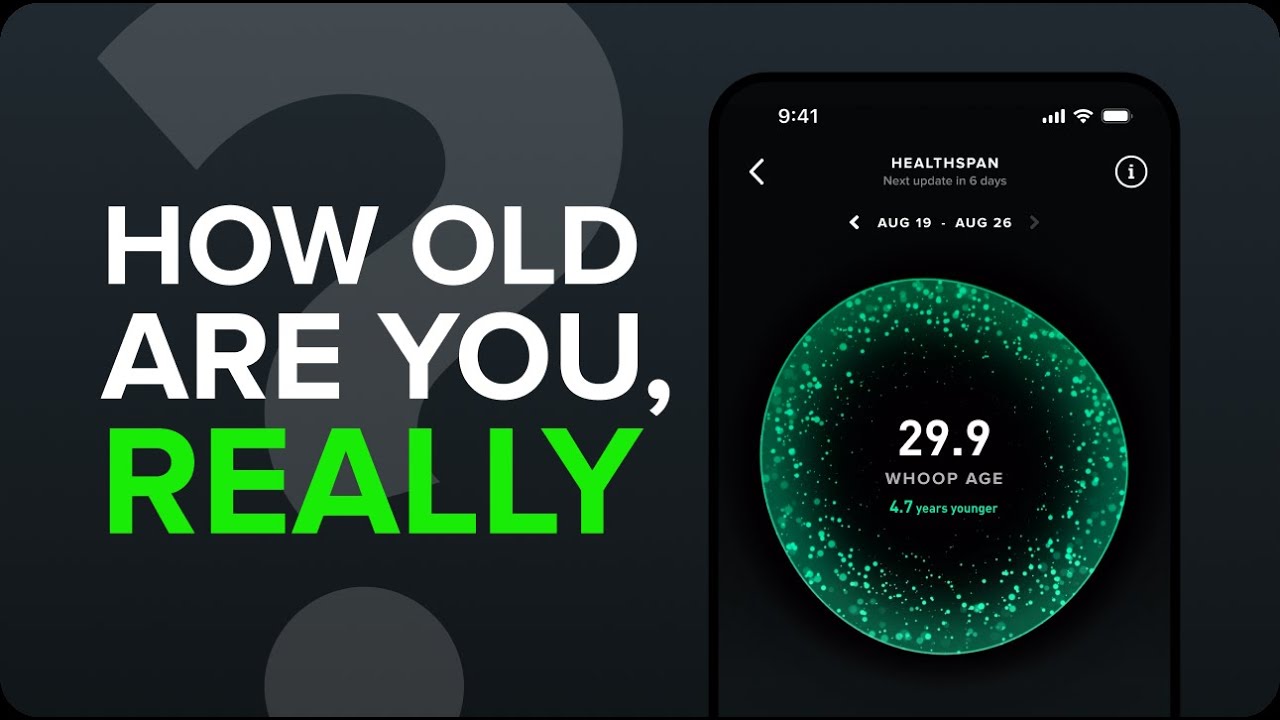 Understand Your WHOOP Age and Pace of Aging with Healthspan