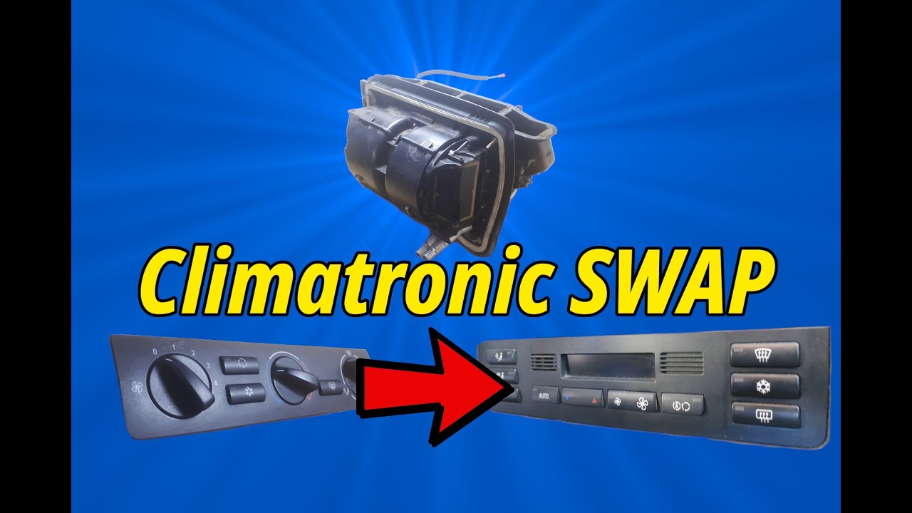 BMW E46 Climatronic SWAP - zmiana klimatyzacji manualnej na automatyczną