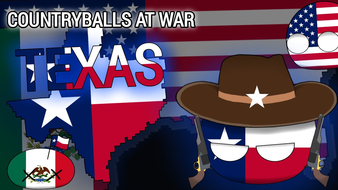 The Lone Star with Gunfire of Freedom [Countryballs at War]
