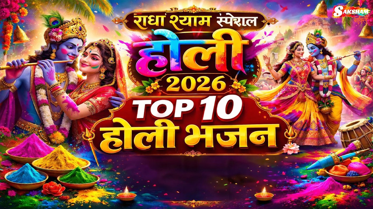 होली के सुपरहिट गाने | Holi Song 2026 | Radha Krishna Holi Bhajan | New Superhit Holi Songs | #holi