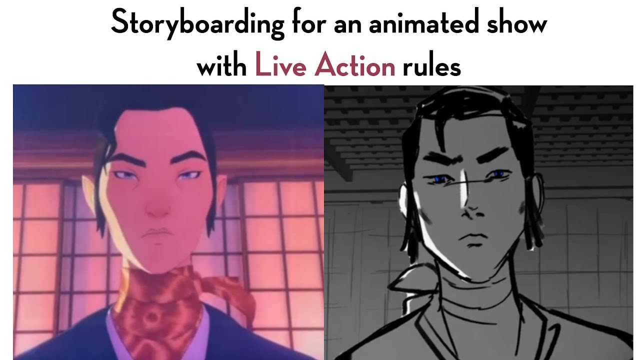 Blue Eye Samurai was a tough show to storyboard on