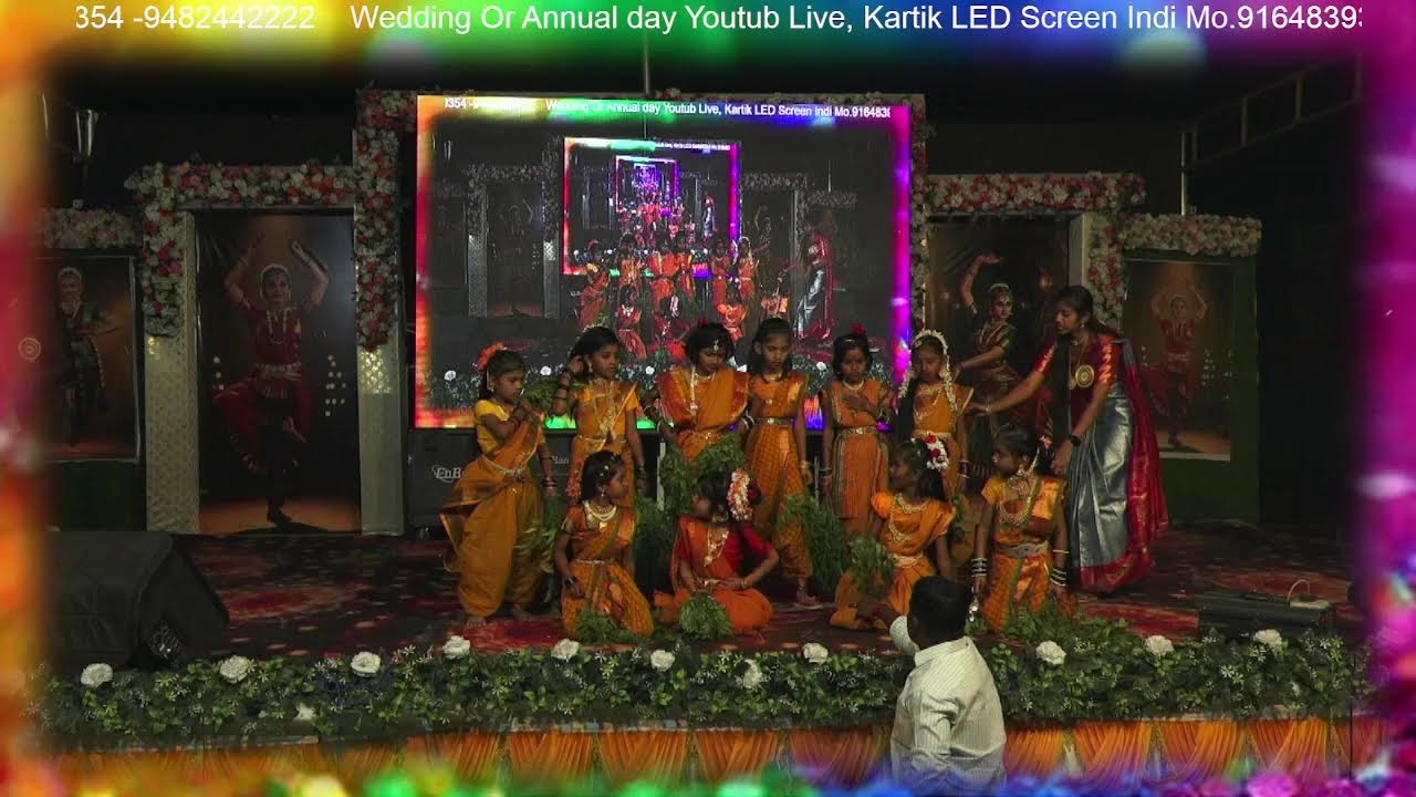 Excellent English medium School indi 2025 -26 Annual day celebration Program