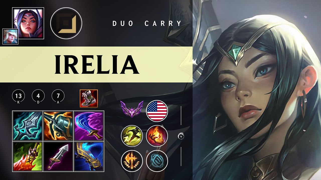 Irelia ADC vs Zeri - NA Master Patch 26.05