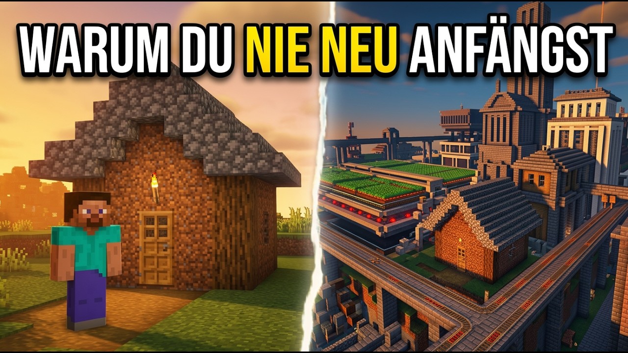 Warum Spieler ihre Minecraft-Welt niemals löschen