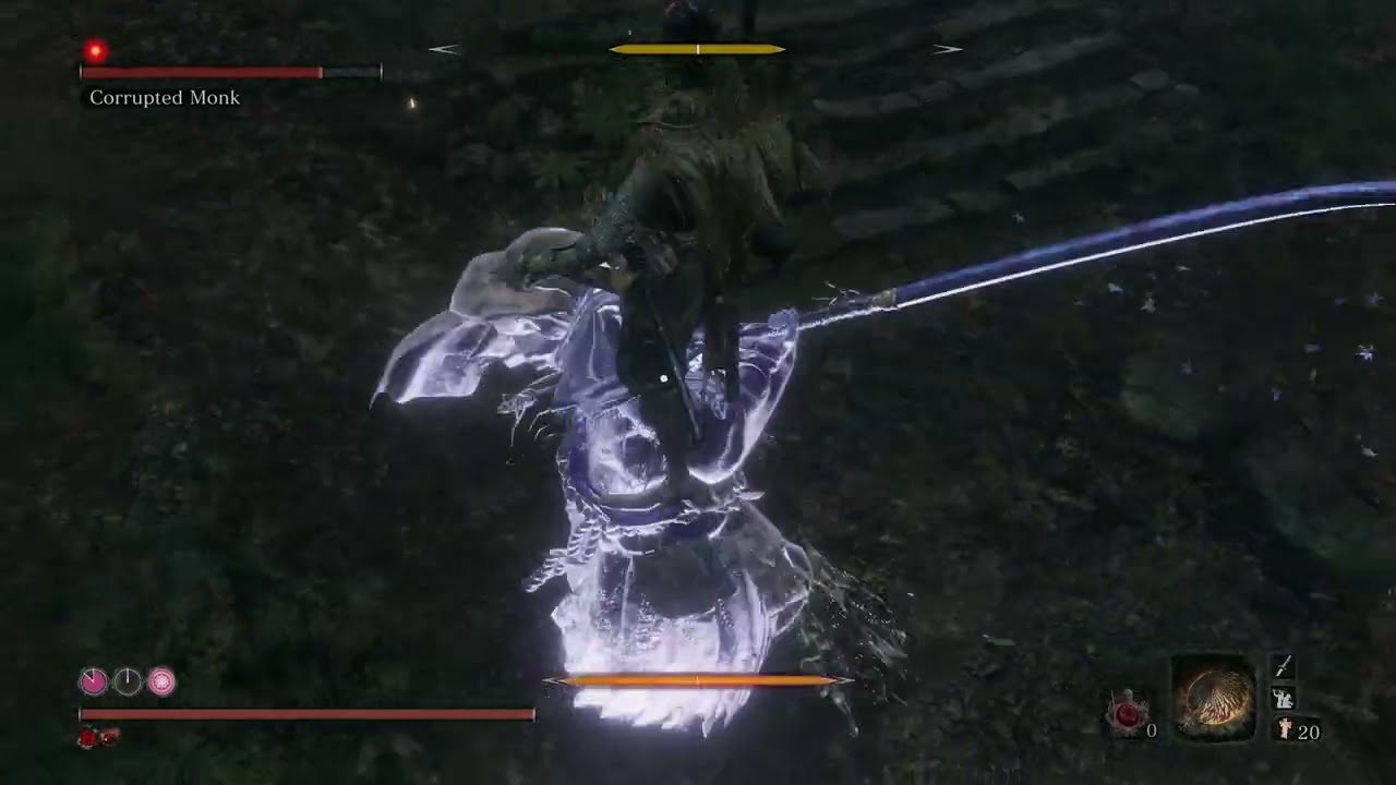 Corrupted Monk, No Damage (Charmless DB NG+7)