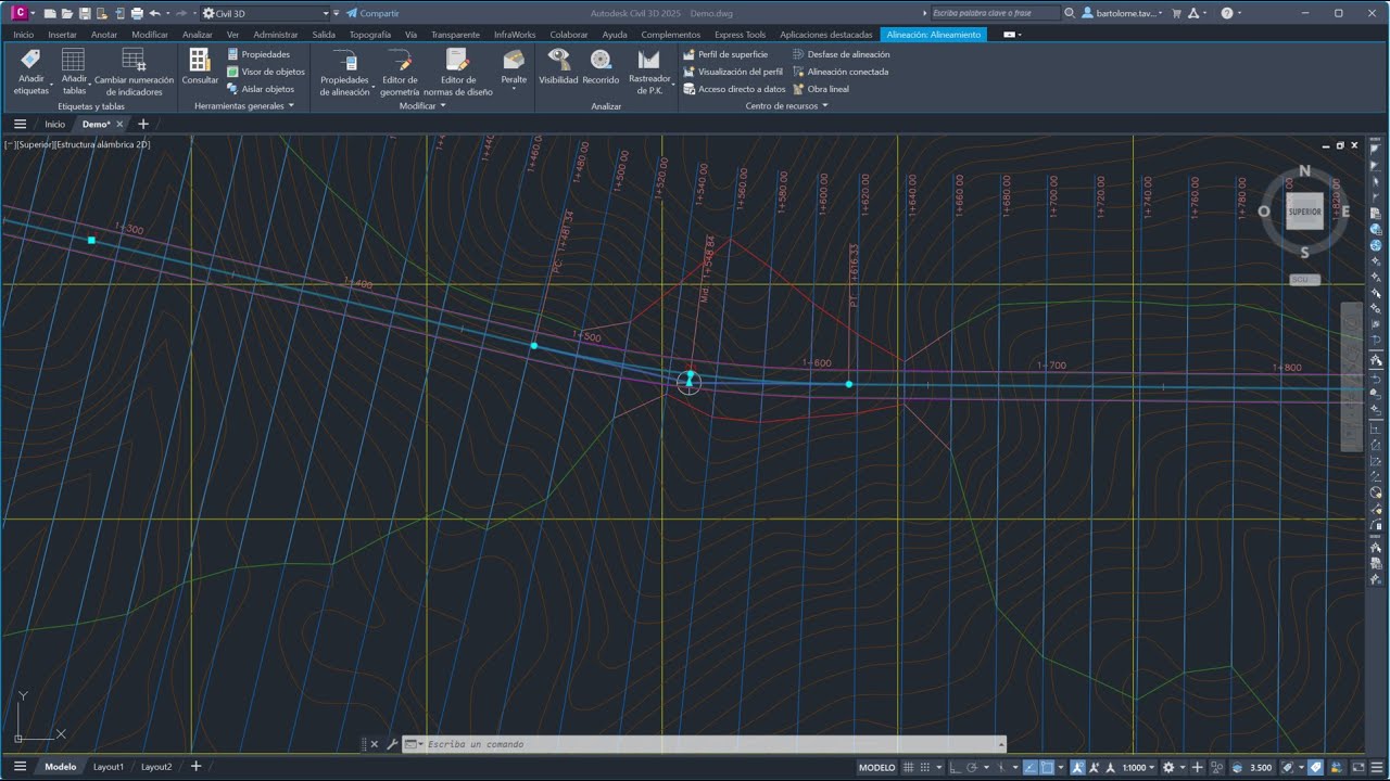 Vídeo 9 - Creación de Secciones Transversales en Autodesk Civil 3D 2025