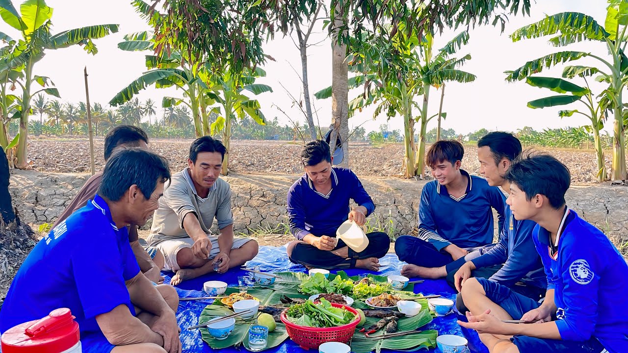 Hội Ngộ Cùng Cù Lao Nhãn ,Trải Nghiệm Bắt Chuột Mò Cá Trên Đồng Khô•UMQT | #500