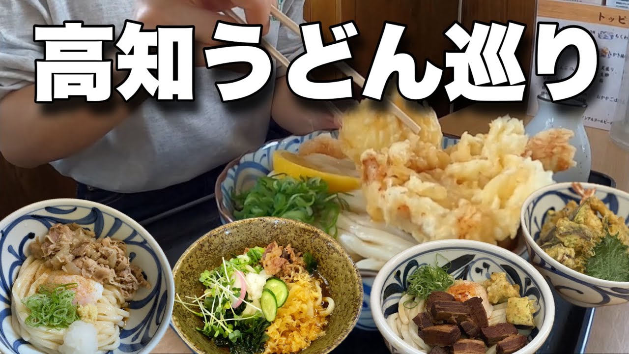 【うどん巡り】高知のおすすめうどん屋3選！！