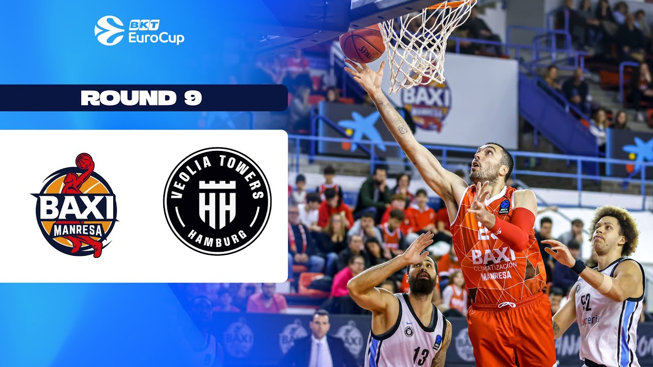 BAXI Manresa - Veolia Towers Hamburg | Round 9 | EuroCup Basketball 2025-26