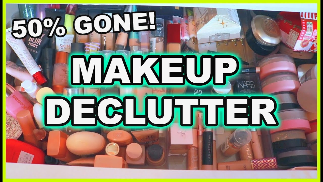 *MASSIVE* Makeup Collection Declutter!  Primer, Foundation, Concealers & Powders | 2024