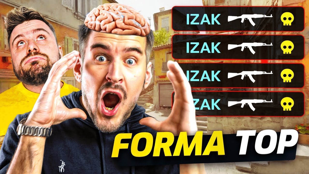 IZAK vs RANDOMY LVL10 (niesamowity comeback!)
