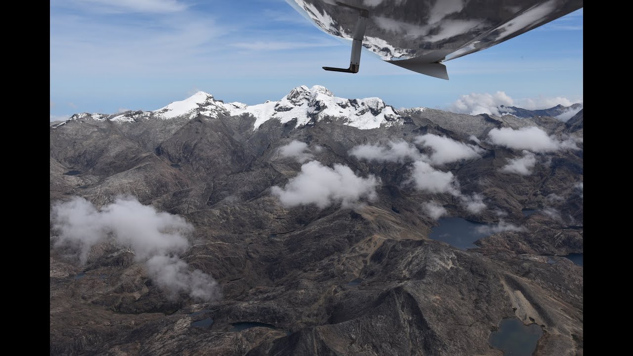 Sierra Nevada de Santa Marta vista aérea desde avion Sinus Pipistrel