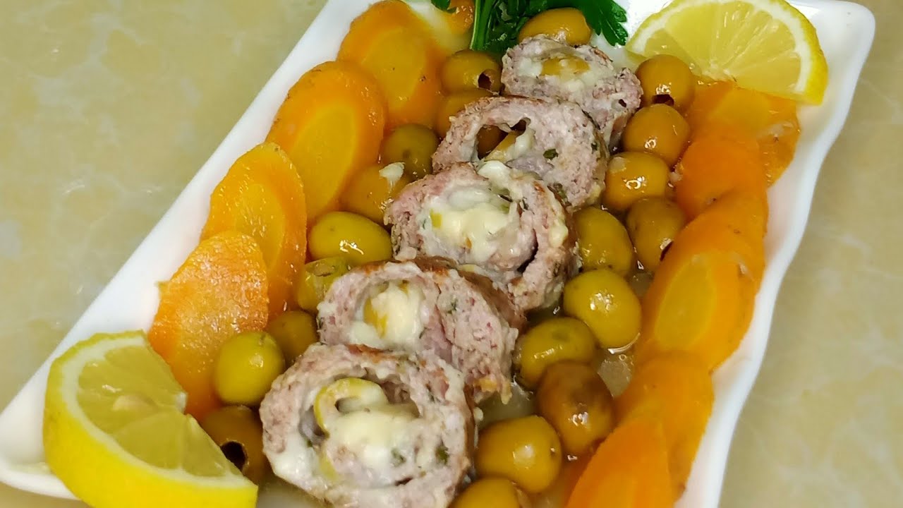 وصفات رمضانية/رولي الدجاج المحشي في الفرن بأسهل و ألذ طريقة/وصفة بسيطة تعجب أفراد العائلة