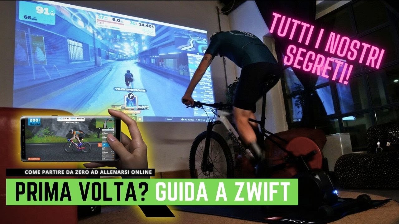 PRIMA VOLTA SU ZWIFT abbiamo provato il videogioco per ciclisti e vi spieghiamo come iniziare