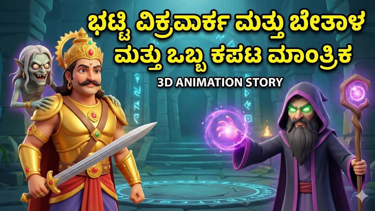 ಭಟ್ಟಿ ವಿಕ್ರಮಾರ್ಕ ಮತ್ತು ಬೇತಾಳ ಮತ್ತು ಒಬ್ಬ ಕಪಟ ಮಾಂತ್ರಿಕ
